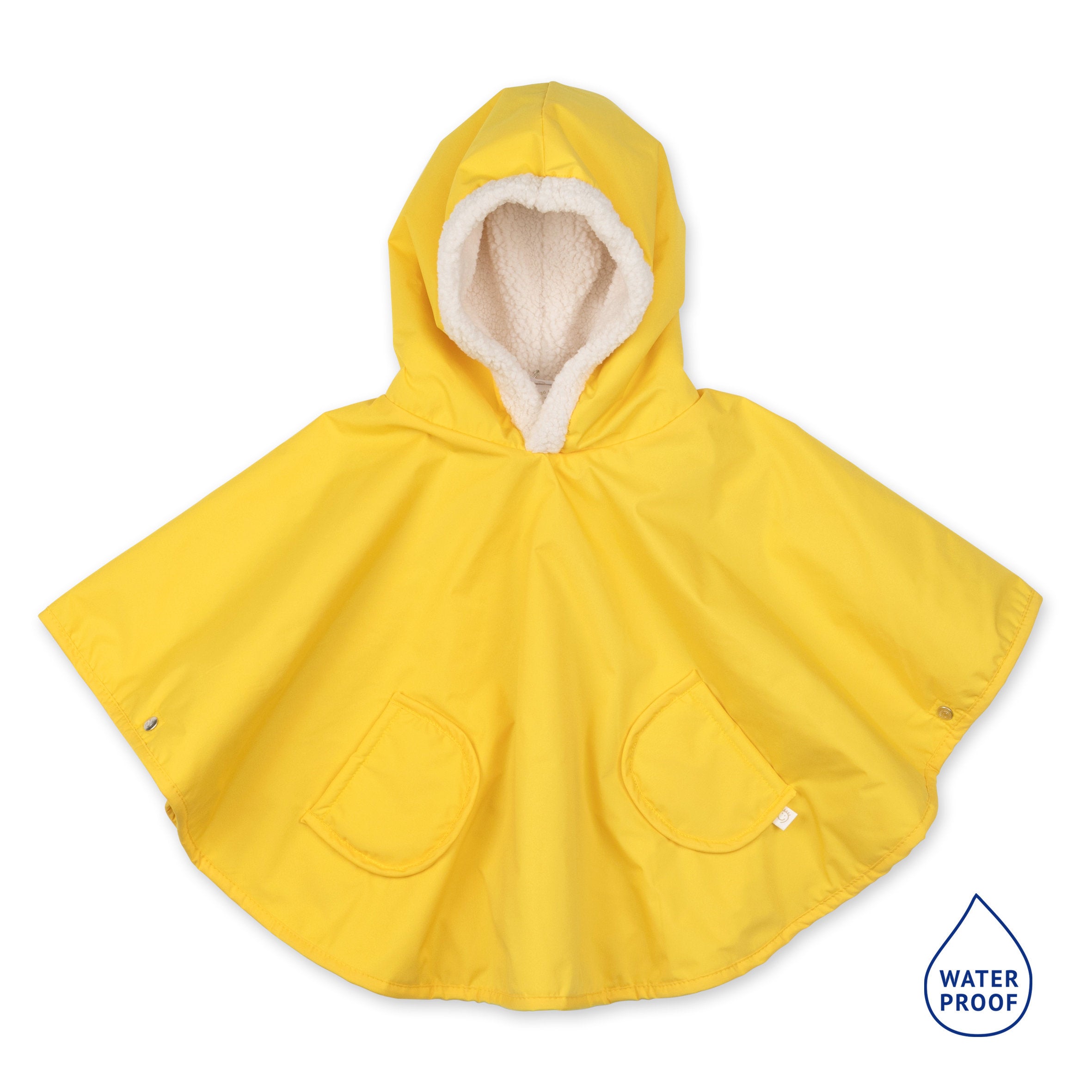 Poncho de voyage Au chaud sous la pluie 9-36m RAINY Jaune