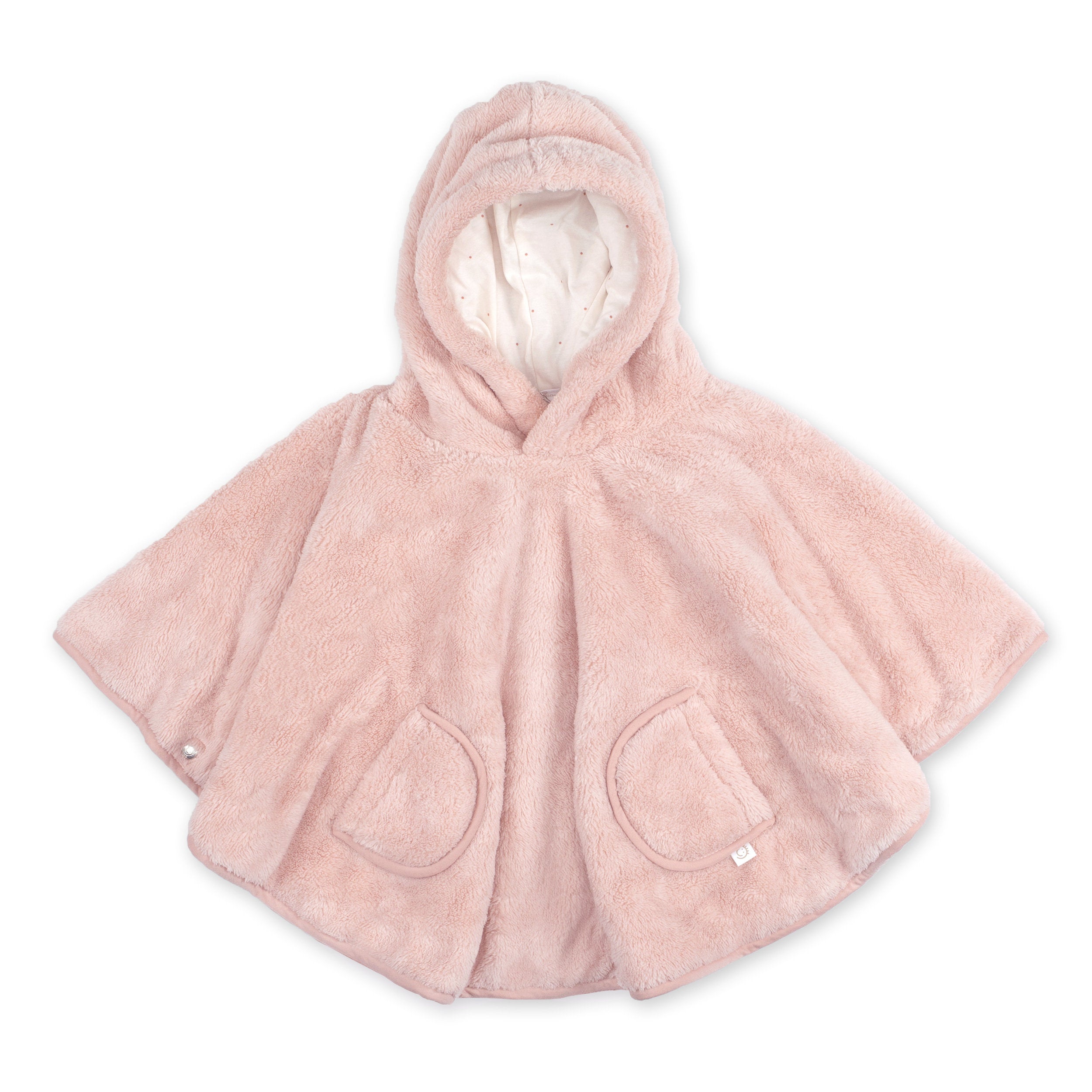Poncho de voyage Moelleux douceur 9-36m  Blush