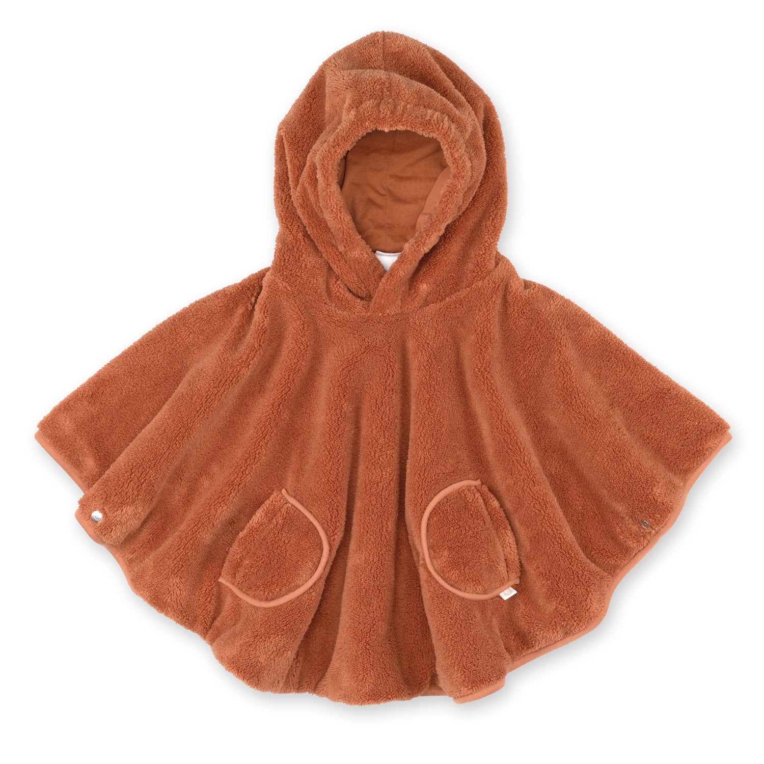 Poncho de voyage Moelleux douceur 9-36m  Noisette
