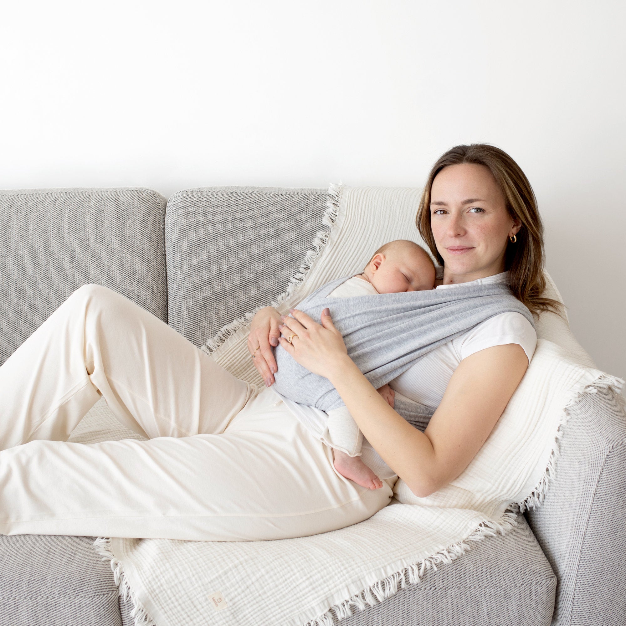 Porte-bébé DUO Confort & maintien size 2 BEMINI Mix grey