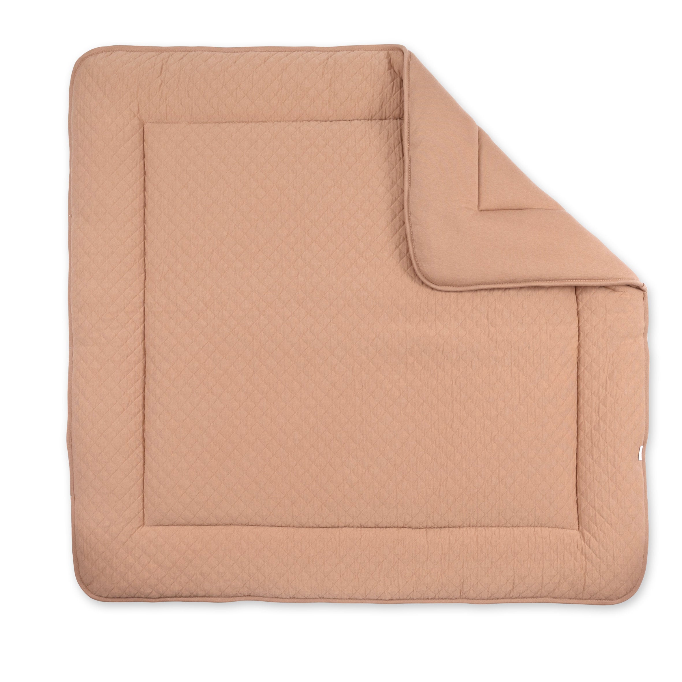 Tapis de parc Confort matelassé 100x100cm QUILT Beige