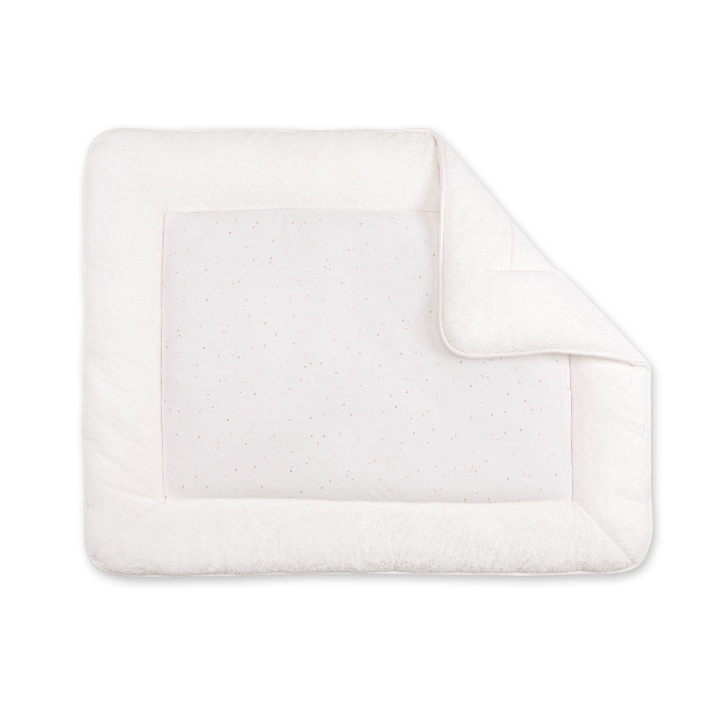 Tapis de parc Jersey moelleux 75x95cm OUPSS Mini pudding