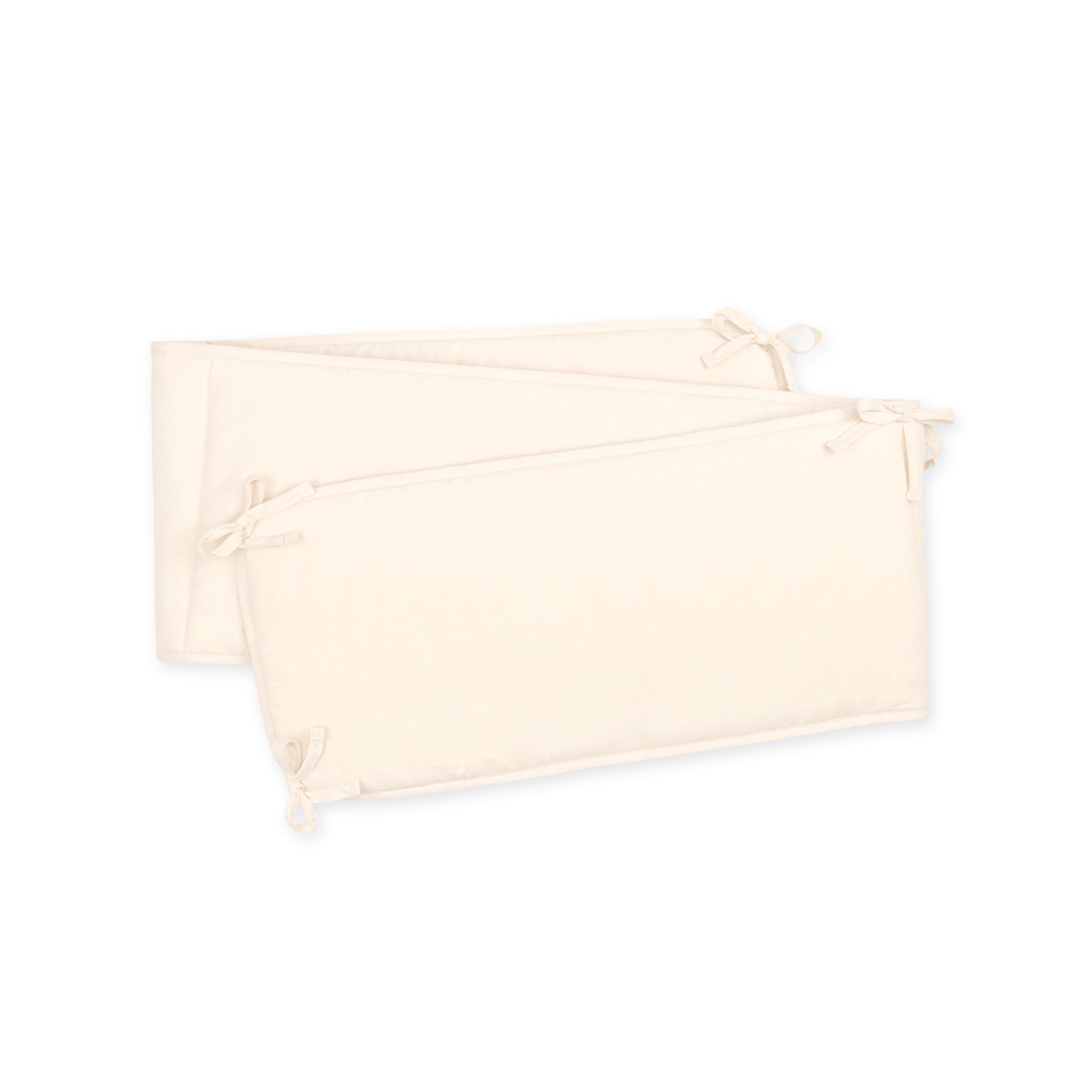 Tour de lit et parc Pure coton 30x180cm BEMINI Ivoire
