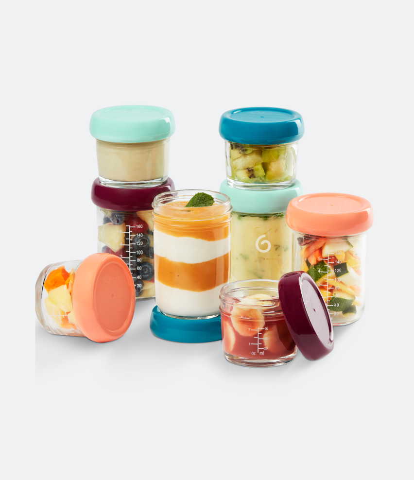 Glazen babybols Babybols en verre multiset 
 240mlx4 , 120mlx4