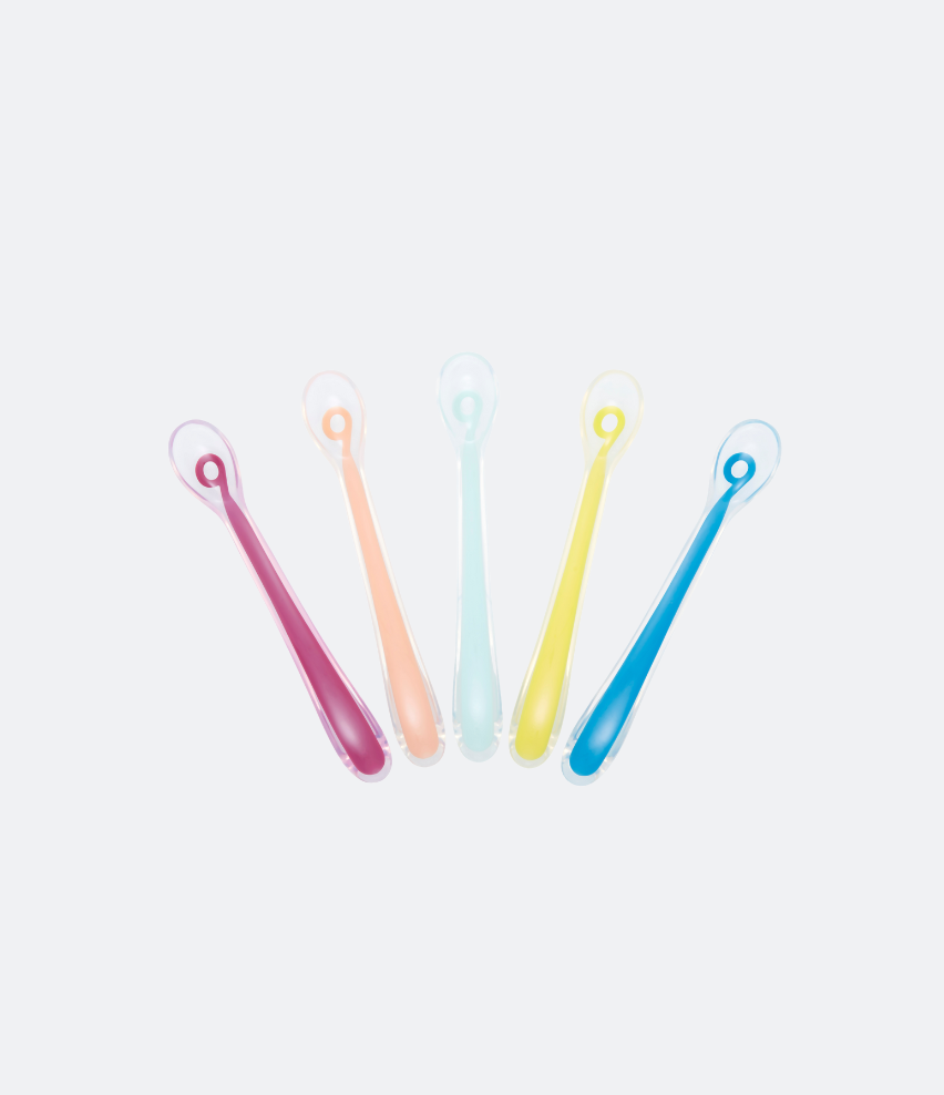 Set Baby Spoons - Cuillères Silicone 1Er Age (X5)
1ste leeftijd