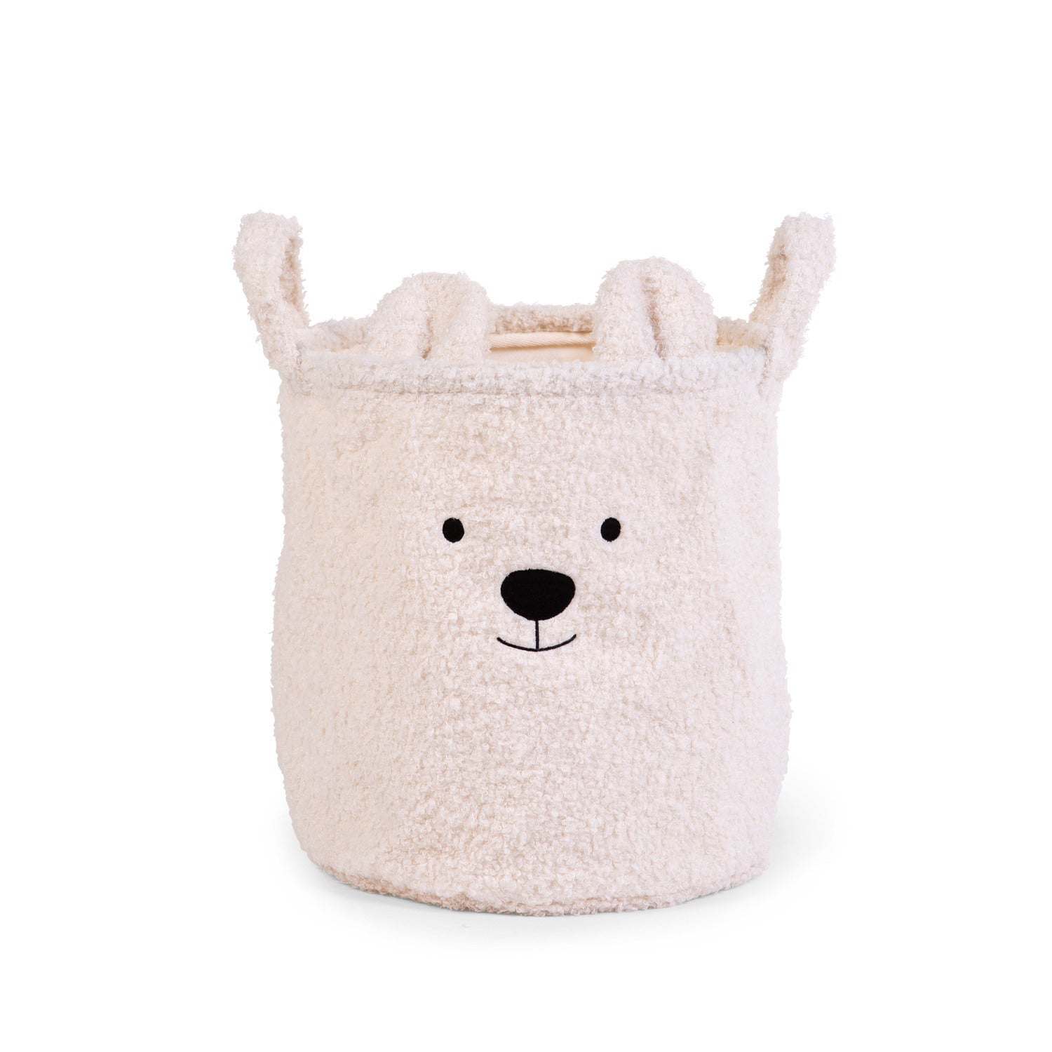 Panier De Rangement - 30x30x30 Cm - Teddy - Ecru
