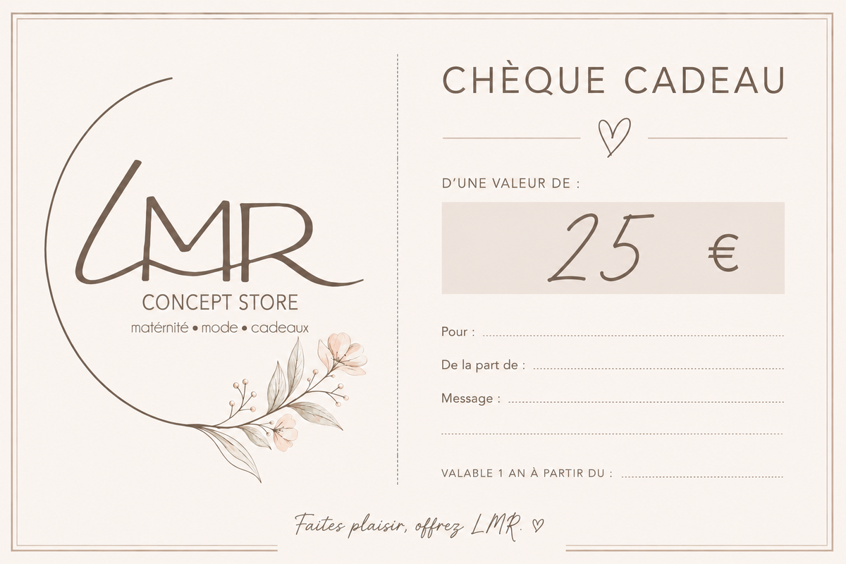 Chèque- cadeau 25€