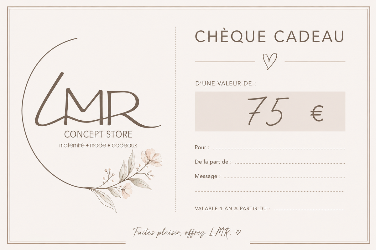 Chèque-cadeau 75€