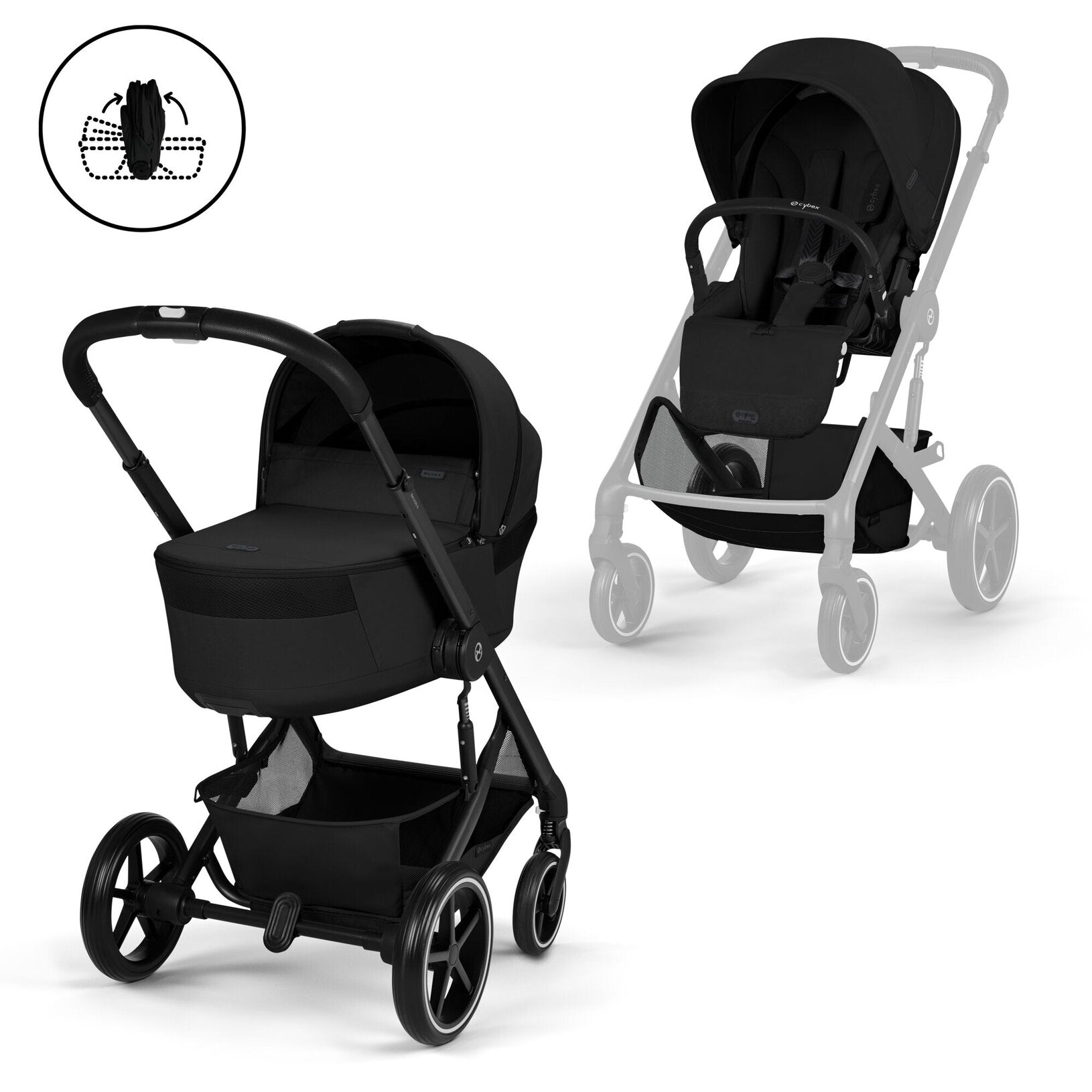 Balios S BLK + FoldCC B Moon Black black
