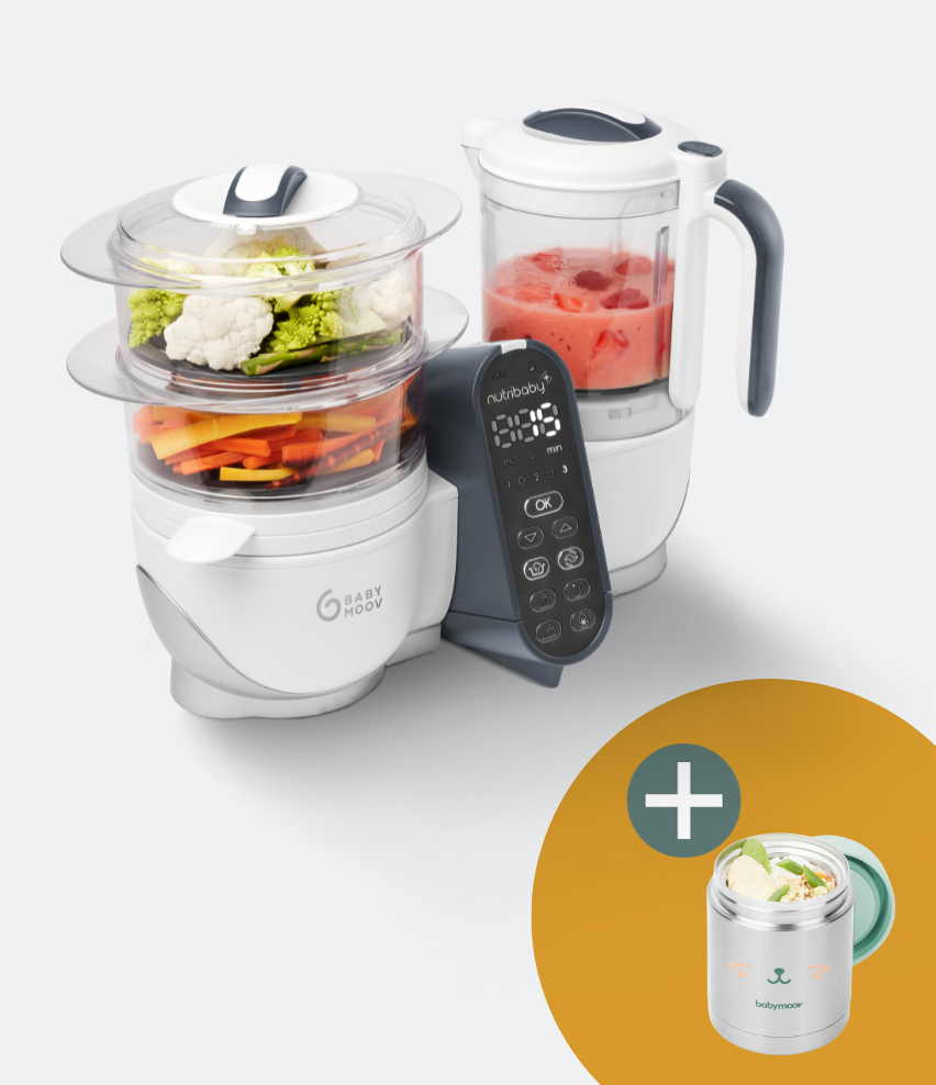 PACK Nutribaby(+) White 
+ Contenant inox ISY