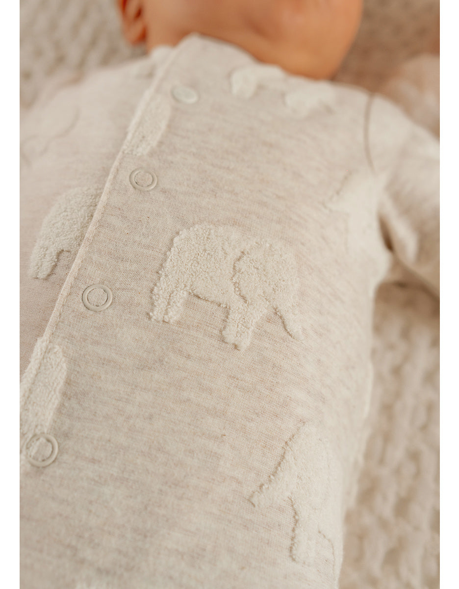 M&M Dors-bien Jersey - Eléphants gris (9M)