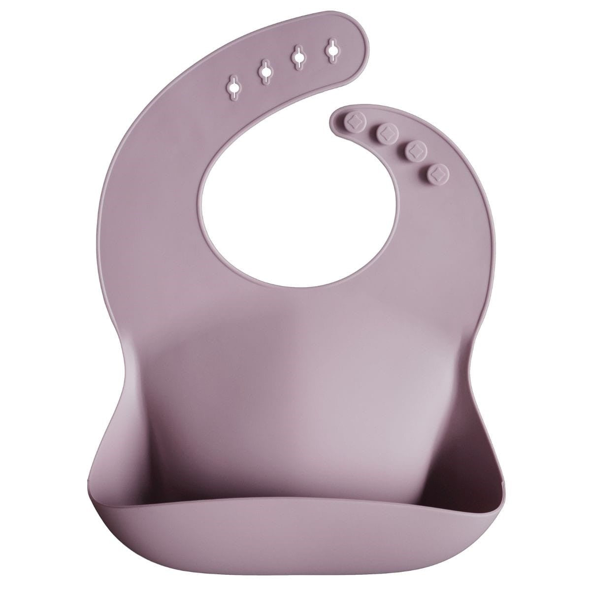 SILICONE BIB Pale Mauve