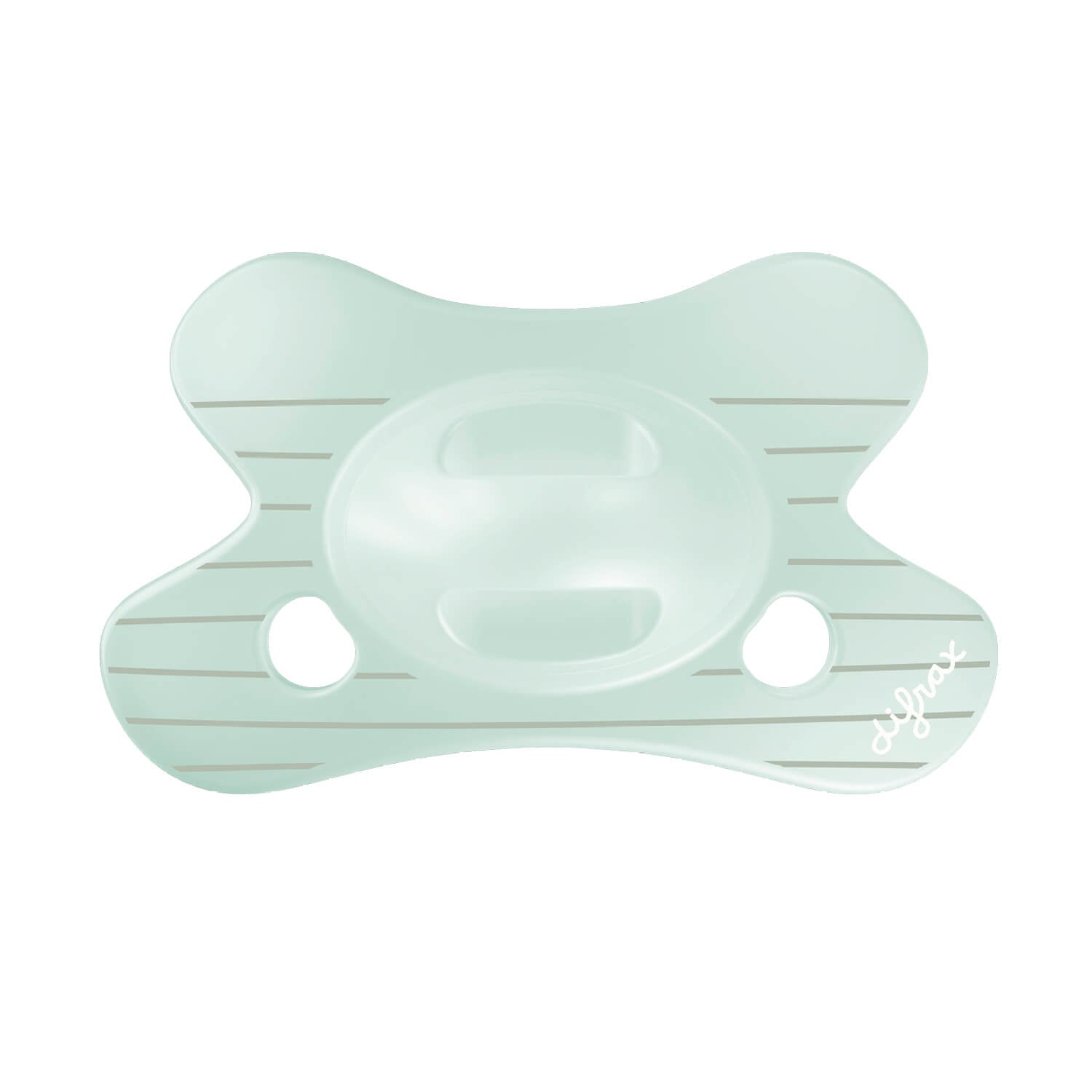 Difrax Sucette Natural 0-6M Stripy Mint - 123B32