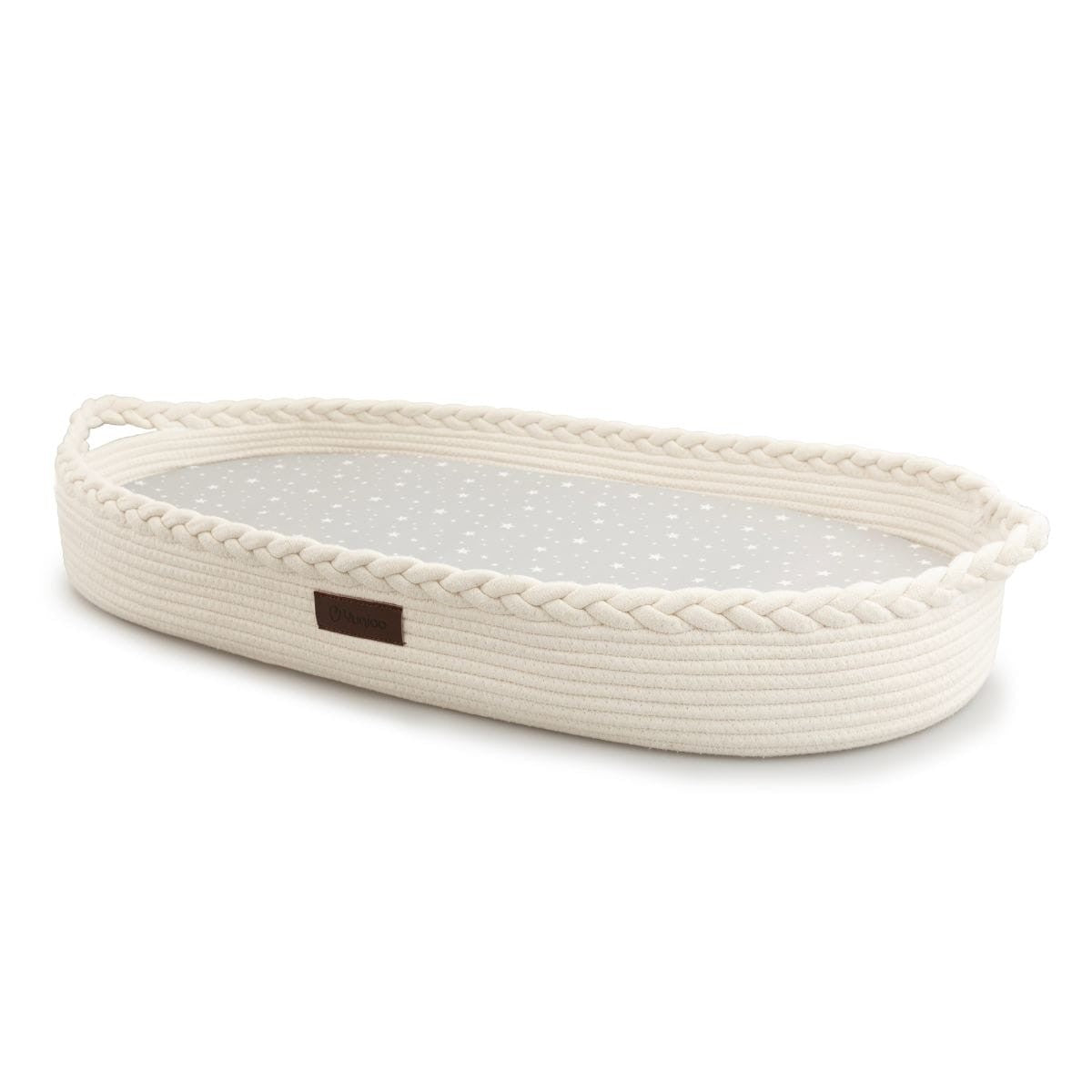 CHANGING BASKET PARIS - White